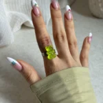 Pierścionek żelek zielony - obrazek 2