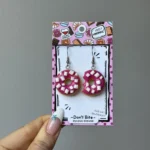 Kolczyki donuty z piankami - obrazek 3