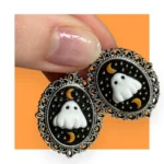 Kolczyki duszki w ramce