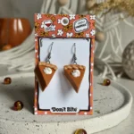 Kolczyki ciasto dyniowe - obrazek 3