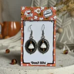 Kolczyki duszki w ramce - obrazek 3