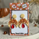 Kolczyki definicja jesieni z kryształkiem - obrazek 4