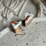 Kolczyki ciasto marchewkowe - obrazek 4