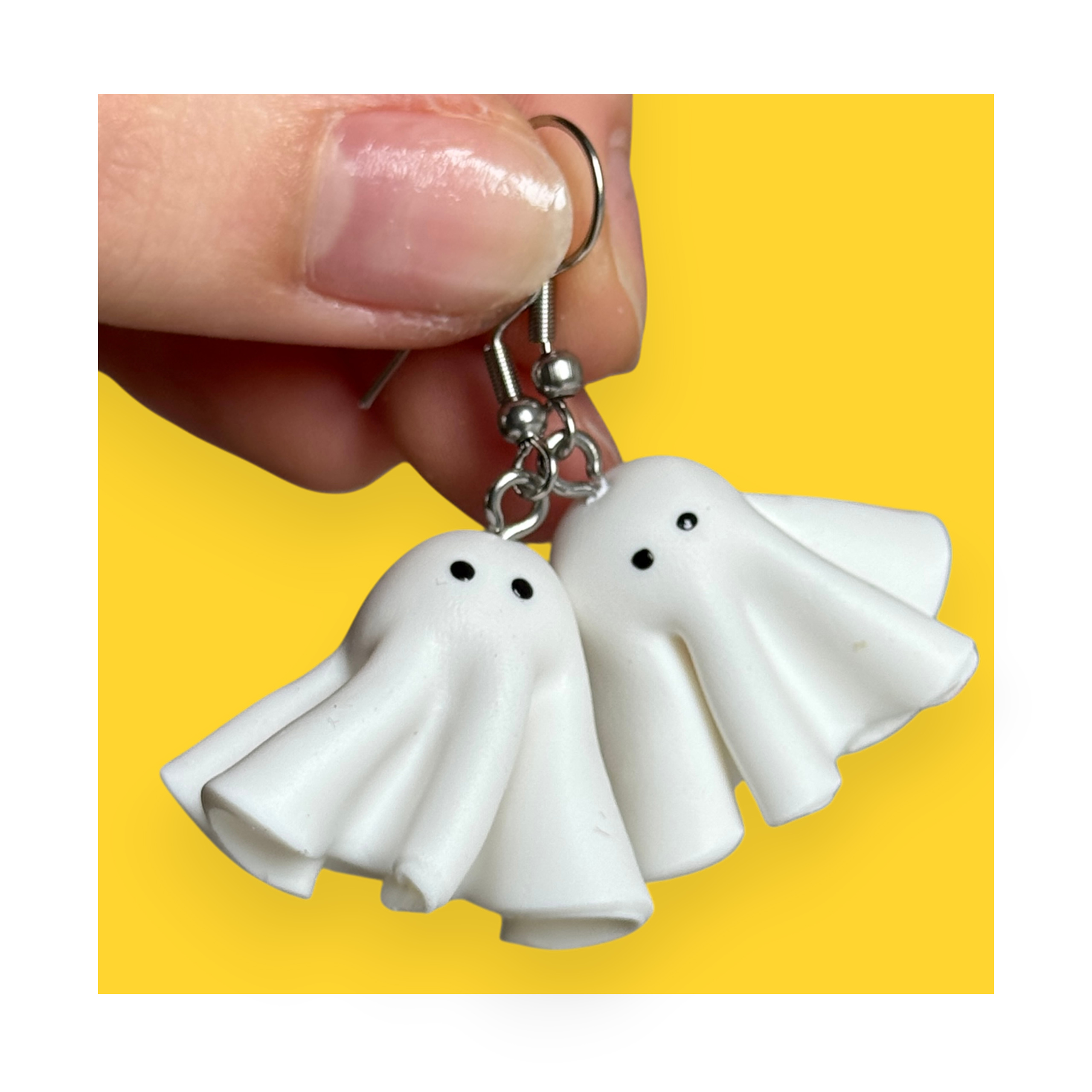 fsbsnb Kolczyki duszki na otwartym biglu - obrazek 1