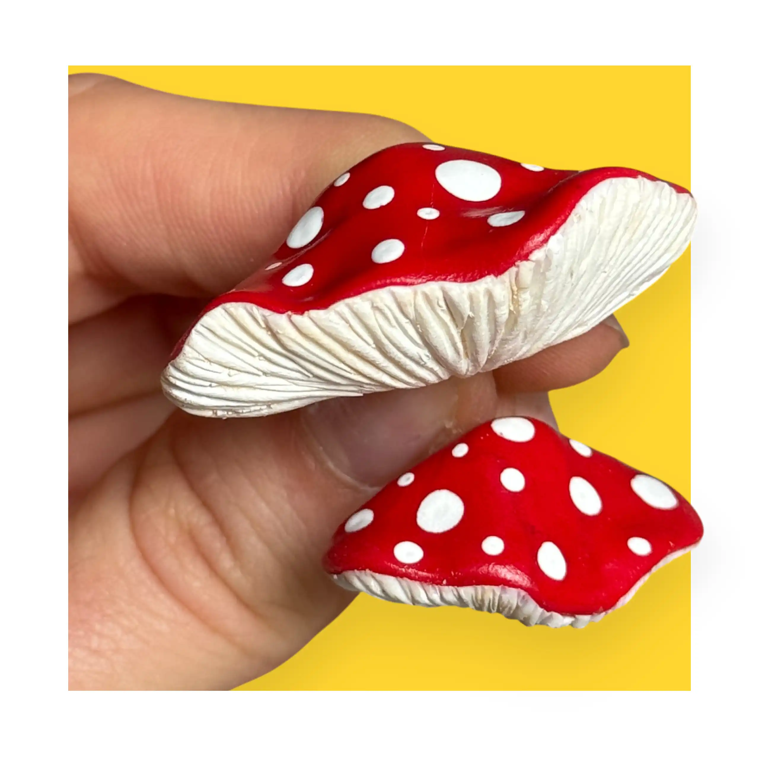 vgsegv ZESTAW - Pin muchomor duży i mały - obrazek 1