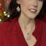 Naszyjnik domek z Piernika - obrazek 2