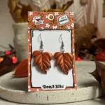 Kolczyki liście klonu - obrazek 3