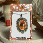 Naszyjnik jeżyk w kupce liści - obrazek 3