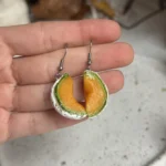 Kolczyki melon - obrazek 3