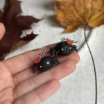 Kolczyki pająki wersja cute - obrazek 2