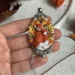 Naszyjnik lisia mama 2 - obrazek 2