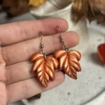 Kolczyki liście klonu - obrazek 2