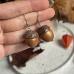 Kolczyki żołędzie - obrazek 2