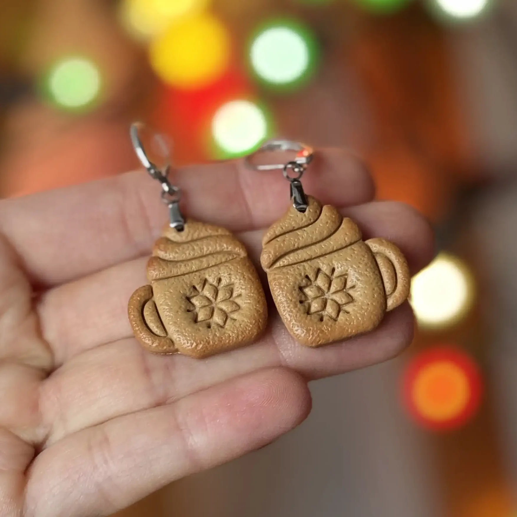 IMG_6856 Kolczyki kakaowe ciasteczka - obrazek 1