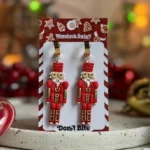 Kolczyki dziadek do orzechów - obrazek 2