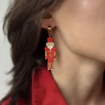 Kolczyki dziadek do orzechów - obrazek 3