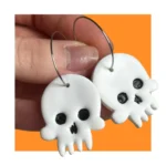 Kolczyki lekkie czaszki