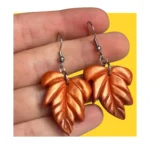 Kolczyki liście klonu