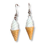 Kolczyki lody świderki